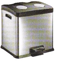 Stainless Steel rubbish bins