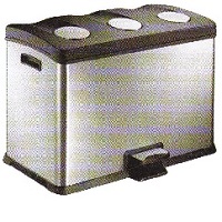 Stainless Steel rubbish bins