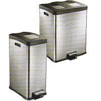 Stainless Steel rubbish bins